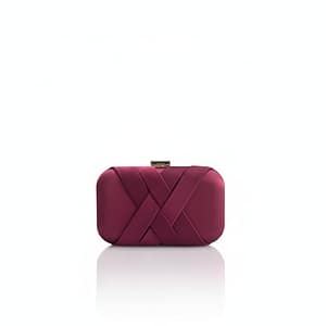 maroon clutch (small)